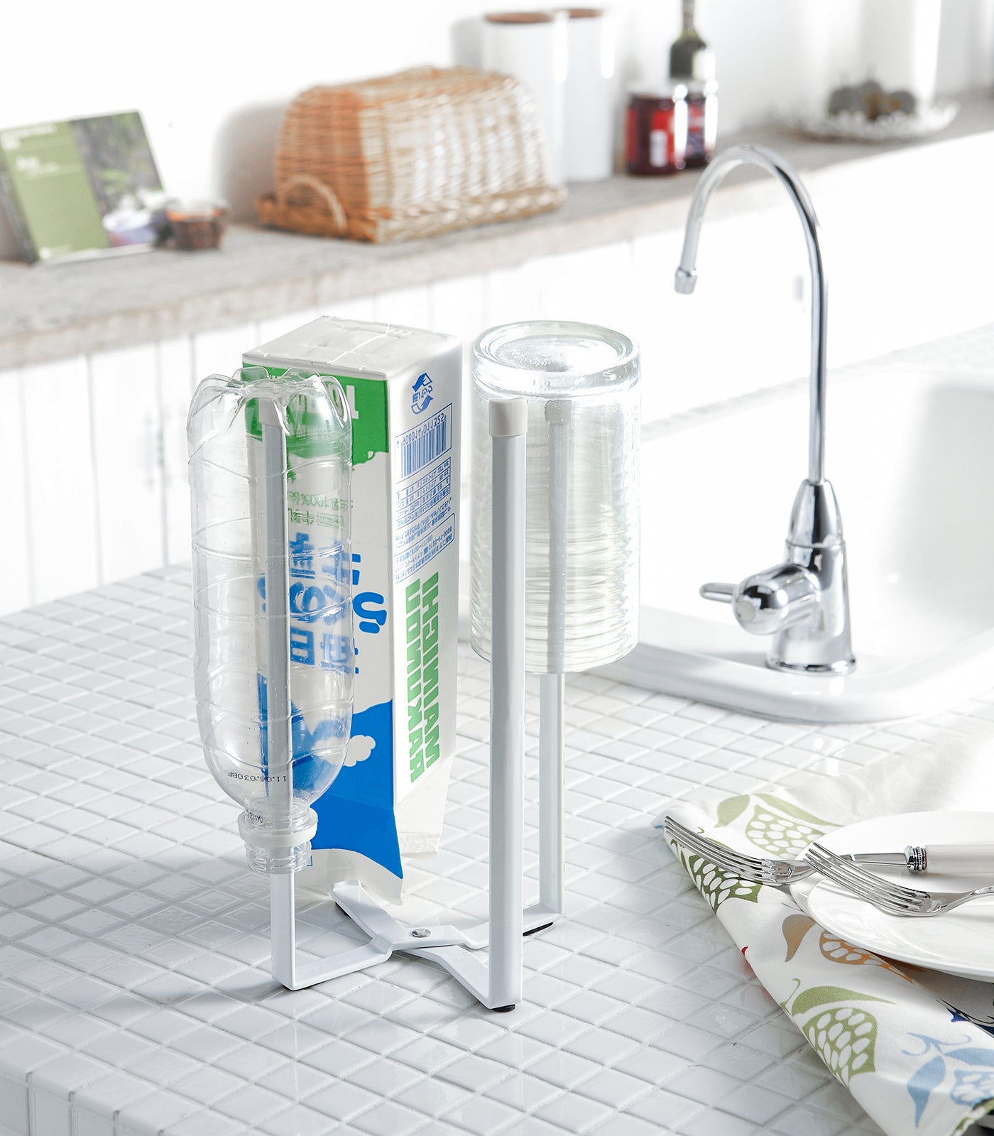 Foldable Bottle Drying Stand