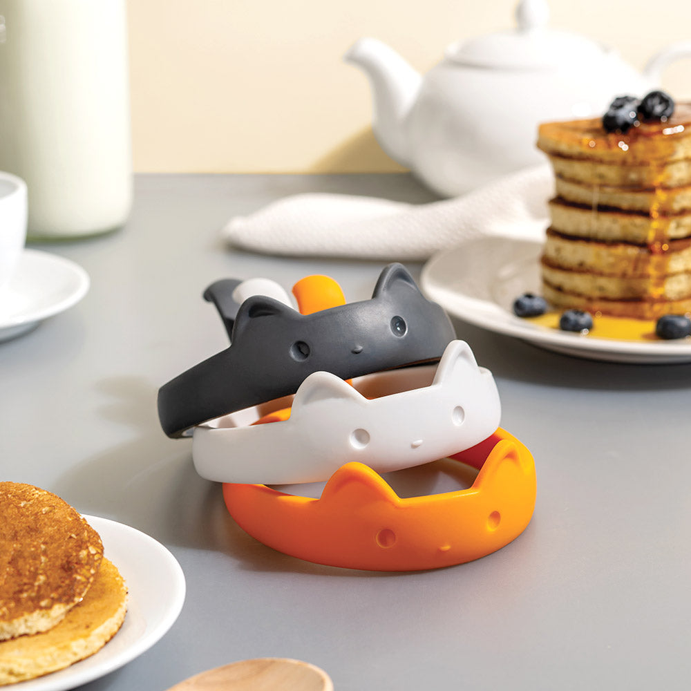 Cat-Shaped Egg Molds